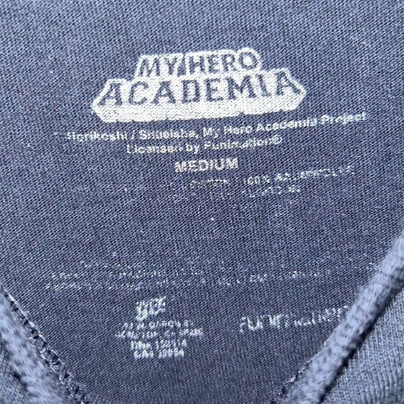 My Hero Academia Todoroki & Bakugo T-Shirt Short Sleeve Crewneck Unisex Top - Picture 3 of 5